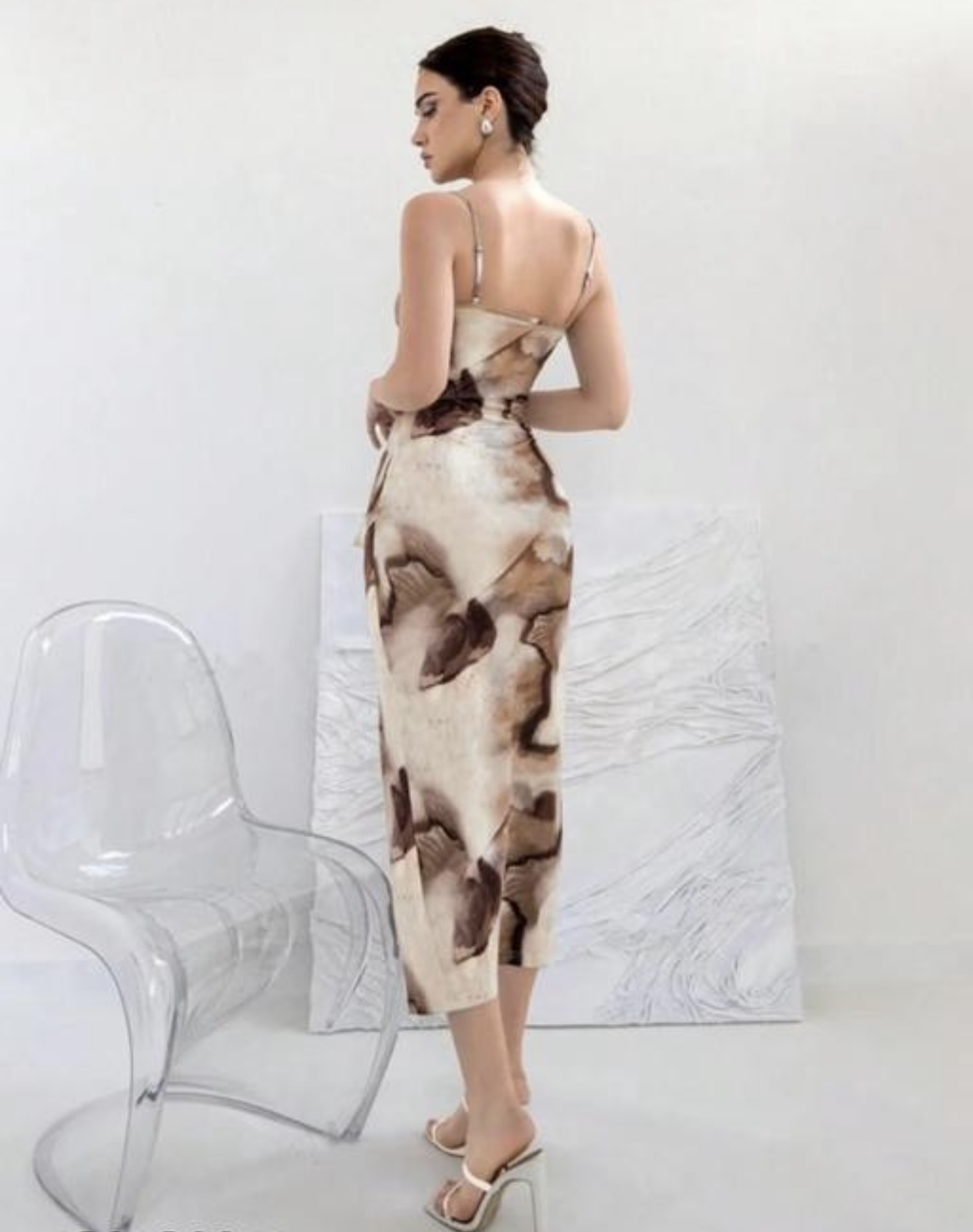 Slit Strap Dress - Image 4