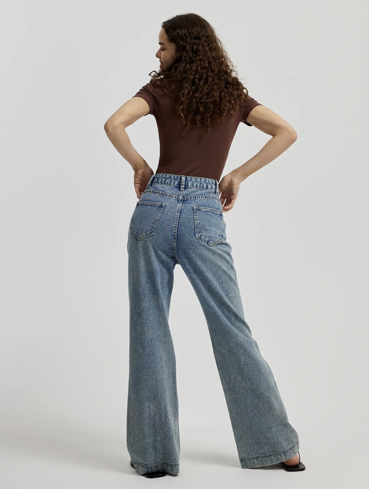 Ribbed Polo Bodysuit - Image 7