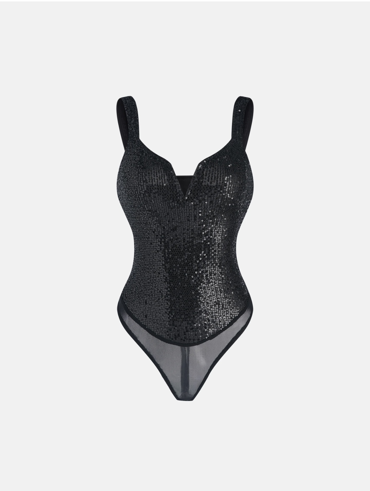 Sequinned Strappy Bodysuit - Image 5