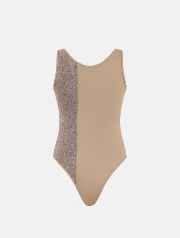 Patchwork Shimmer Bodysuit - Image 5