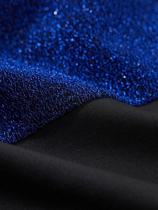 Patchwork Shimmer Bodysuit - Image 10