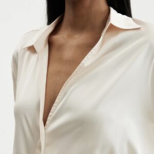 Champagne Collar Bodysuit