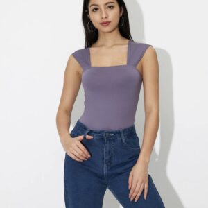 Square Neck Bodysuit - Image 6