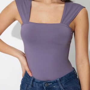 Square Neck Bodysuit - Image 2