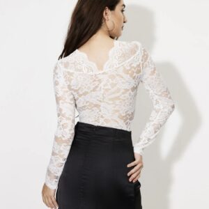 Classy Laced Bodysuit - Image 4
