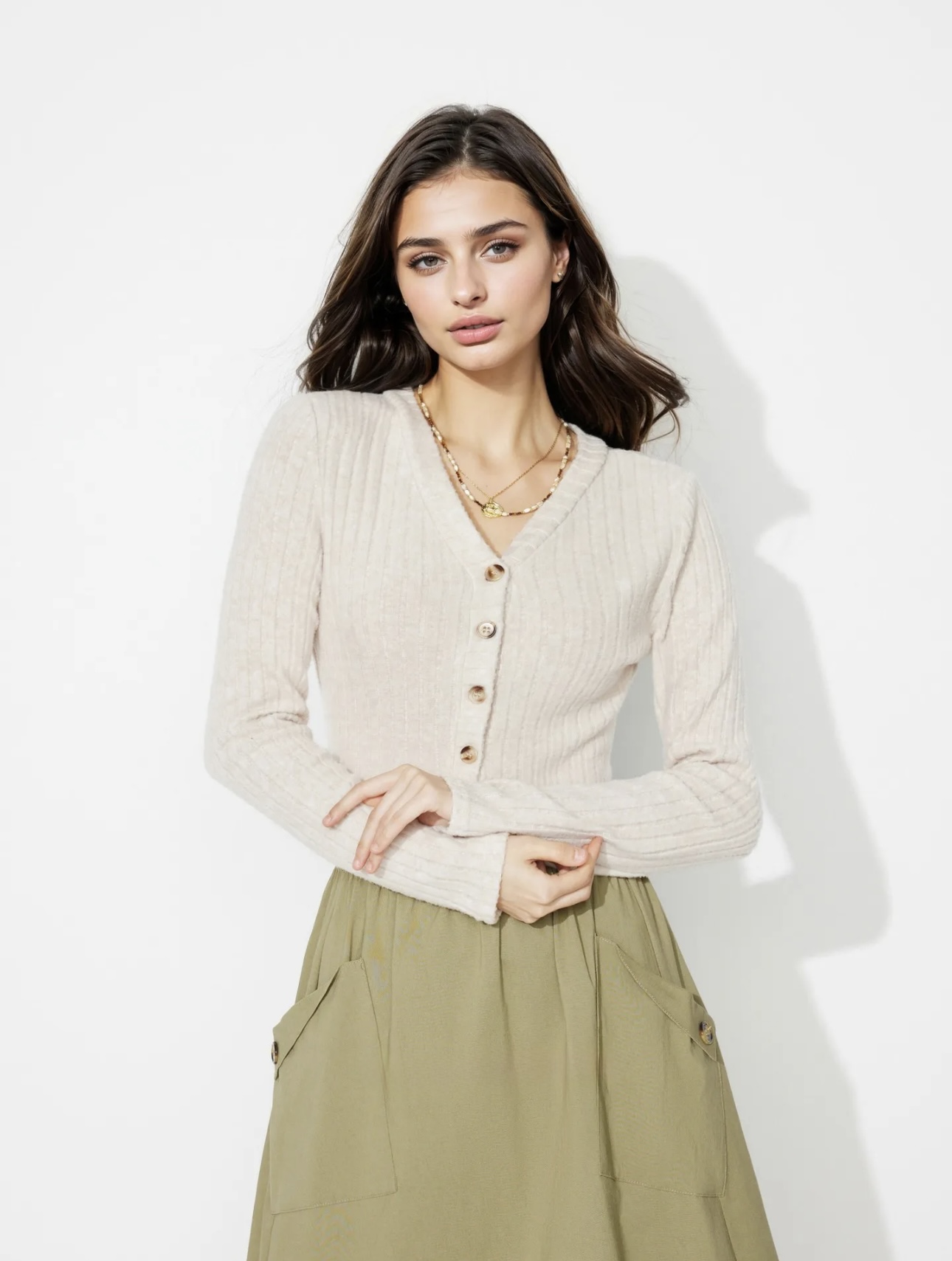 Buttoned Bodysuit - Image 1