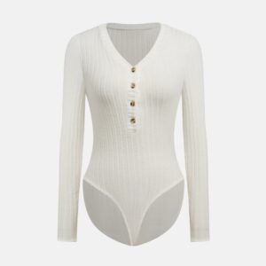 Buttoned Bodysuit - Image 5