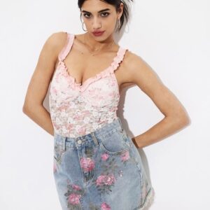 Pink Ruffle Bodysuit - Image 4