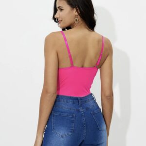 Lace Trimmed Bodysuit - Image 4