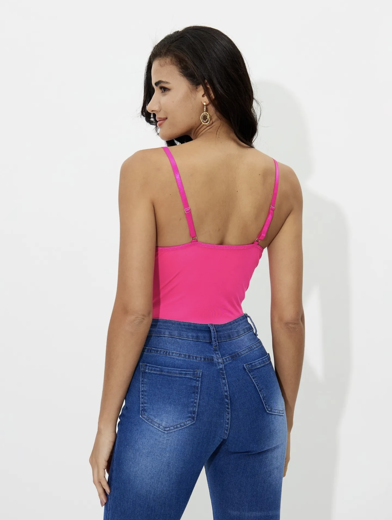 Lace Trimmed Bodysuit - Image 4