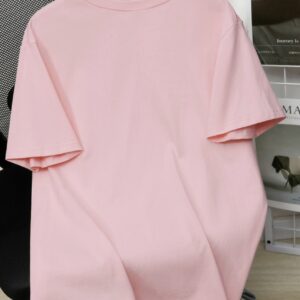 Pink Printed Pullover T - Shirts - Image 9
