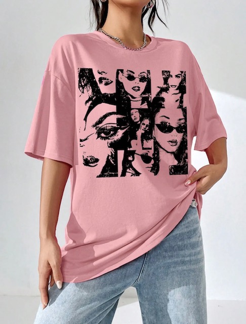 Printed Pullover T - Shirt - Image 4