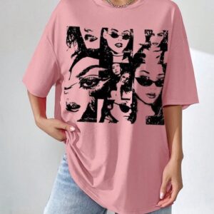 Printed Pullover T - Shirt - Image 2