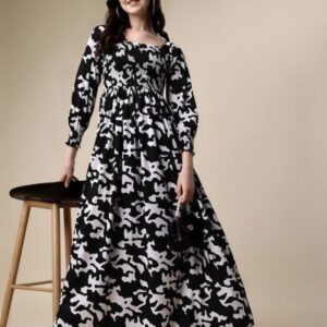 Fit And Flare A - Line Maxi Dress - Image 9