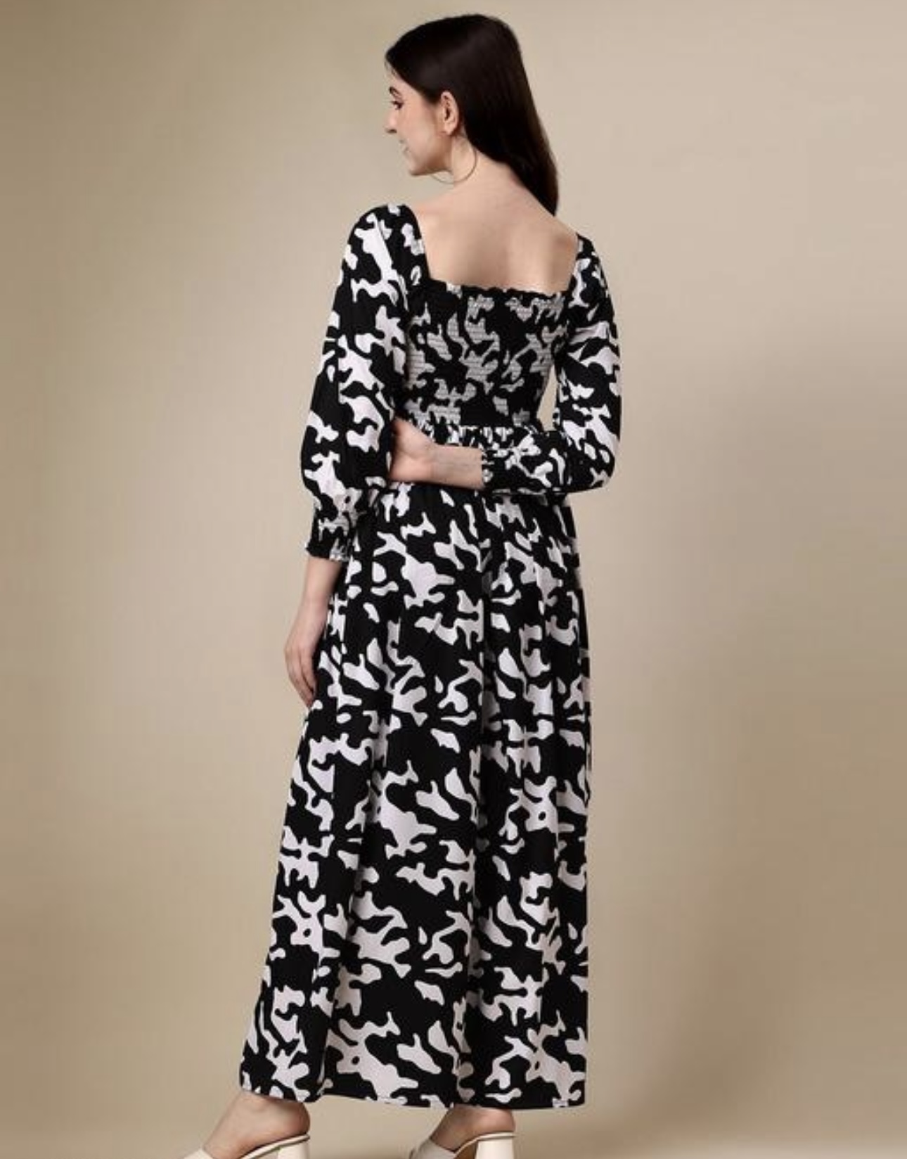 Fit And Flare A - Line Maxi Dress - Image 8