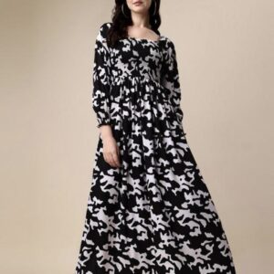 Fit And Flare A - Line Maxi Dress - Image 2