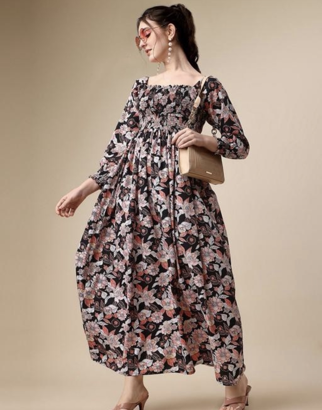 Fit And Flare A - Line Maxi Dress - Image 6