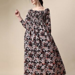 Fit And Flare A - Line Maxi Dress - Image 4
