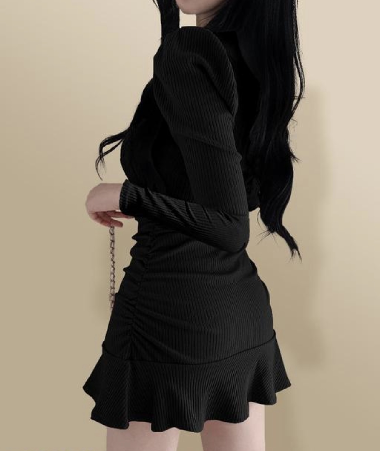 Eyebogler Mini Dress Slim Fit Full sleeve - Image 19