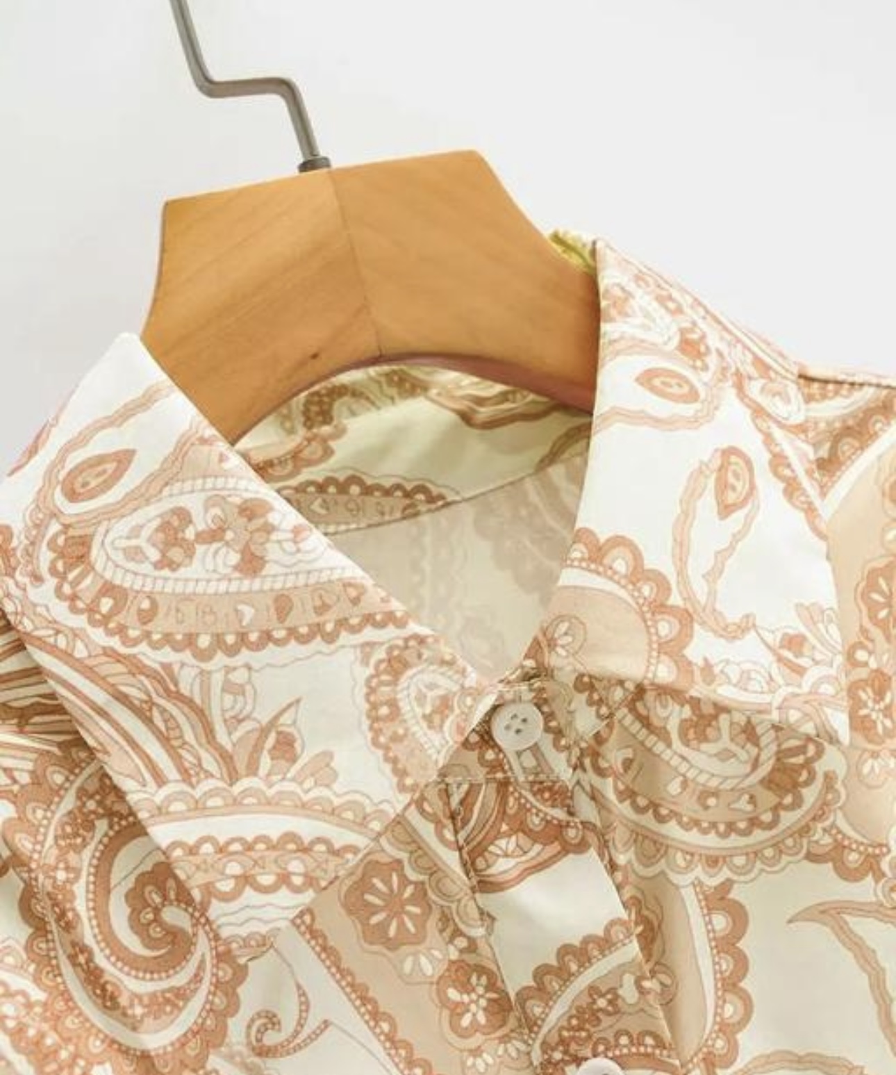 Vibrant Print Collar Mini Dress - Image 5