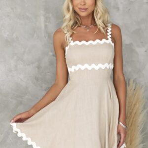 Strappy Lace Mini Dress - Image 9