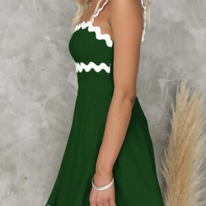 Strappy Lace Mini Dress - Image 5