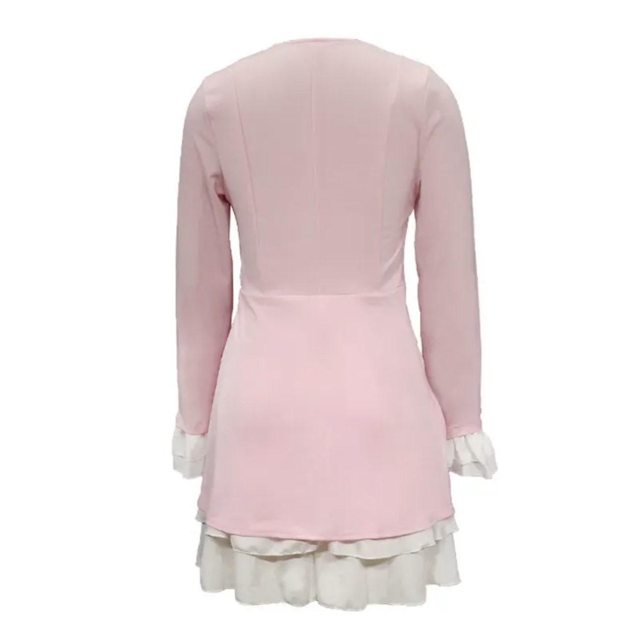 Blazer Mini Dress Ruffled - Image 4