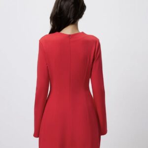 Bell Flare Pocket Mini Dress - Image 6