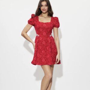 Rhinestone Mini Dress - Image 5