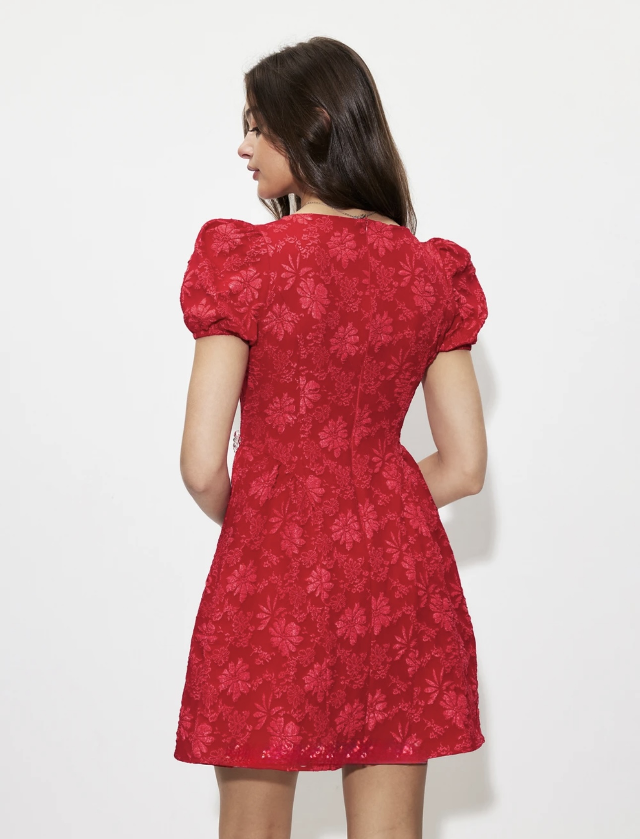 Rhinestone Mini Dress - Image 3