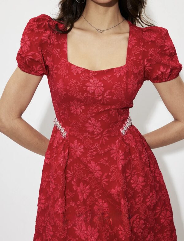 Rhinestone Mini Dress - Image 2