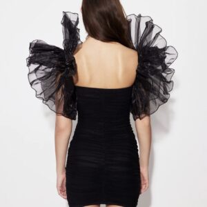 Angel Ruffle Mini Dress - Image 22