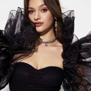 Angel Ruffle Mini Dress - Image 21