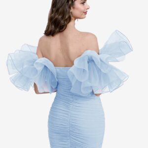 Angel Ruffle Mini Dress - Image 7