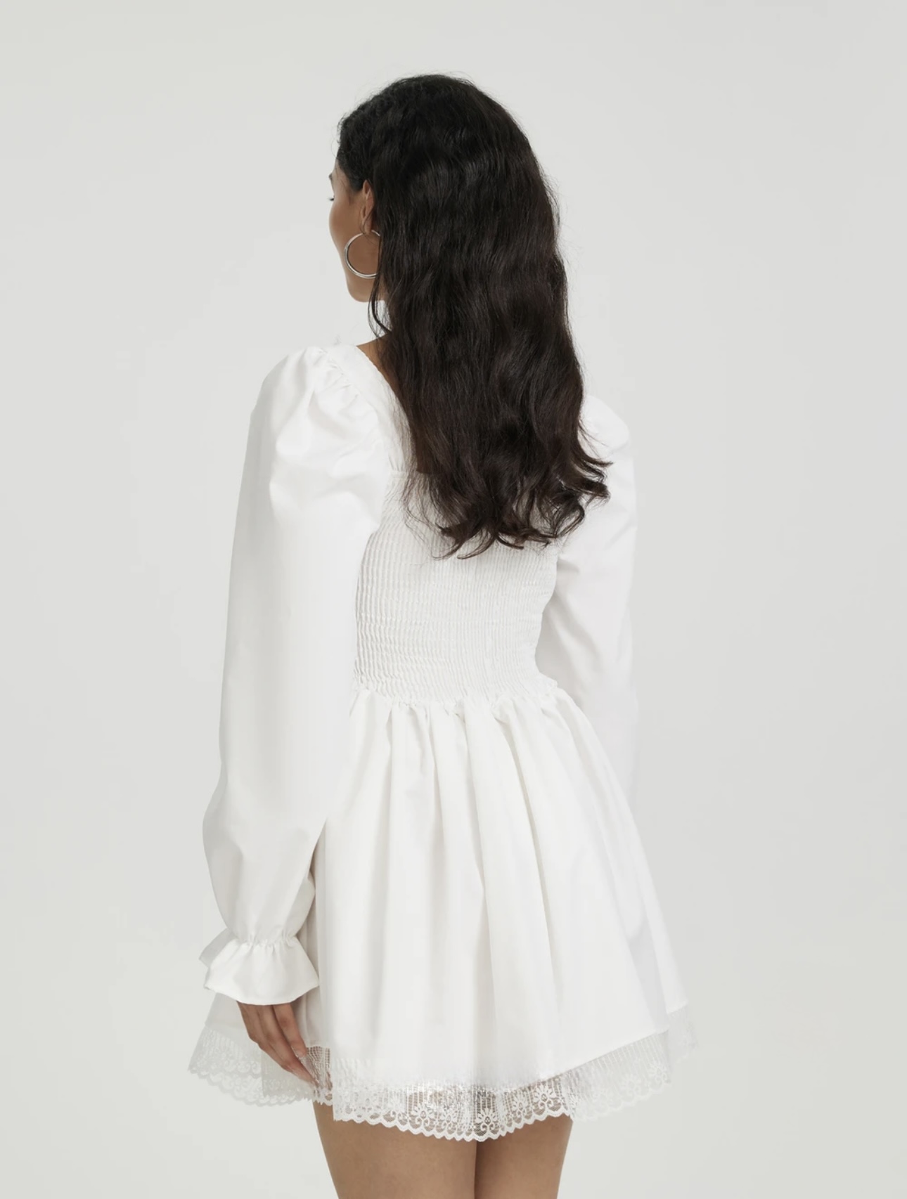 Lace Up Mini Dress - Image 8