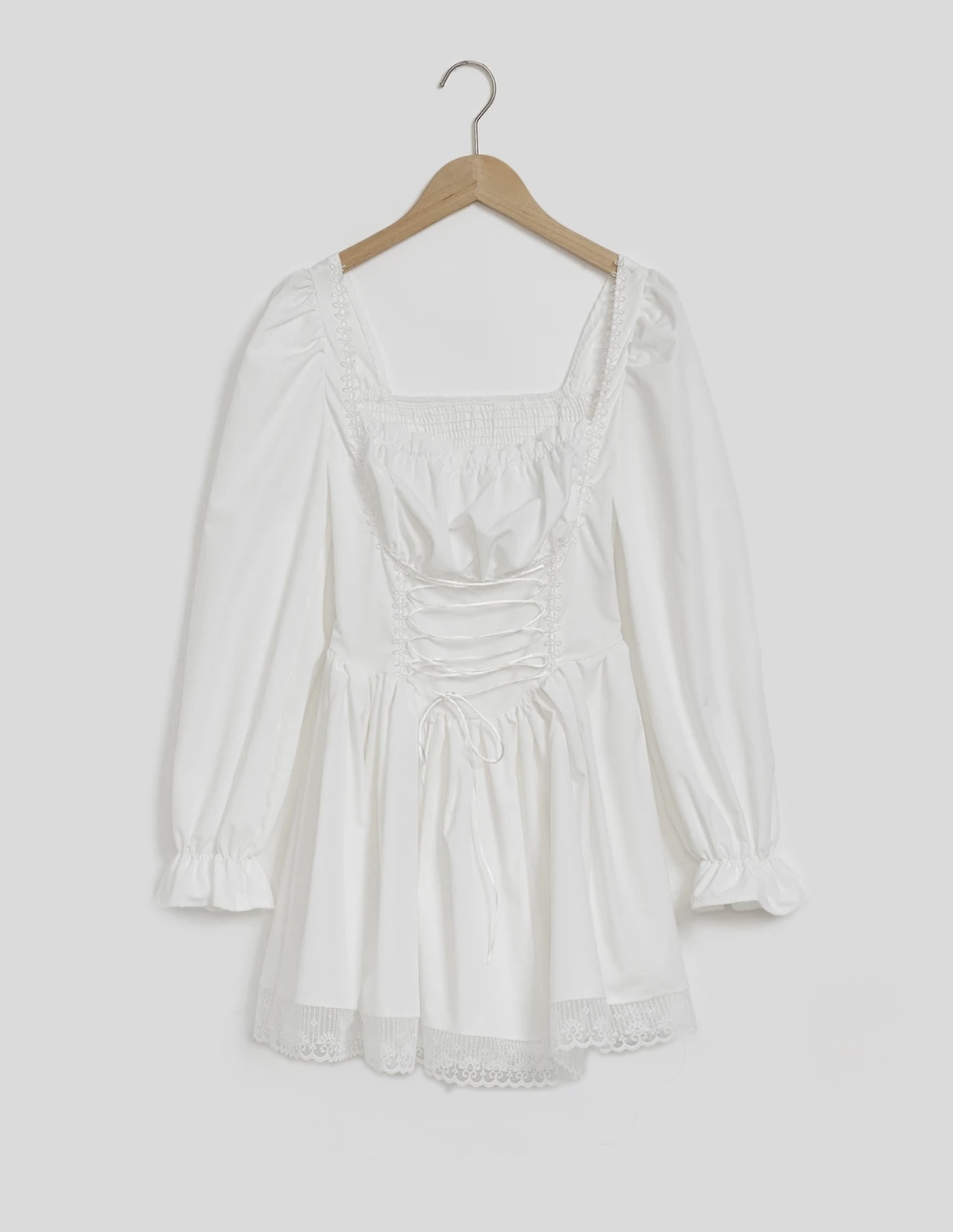 Lace Up Mini Dress - Image 7