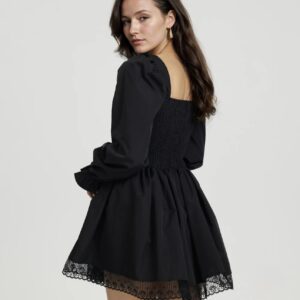Lace Up Mini Dress - Image 10