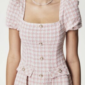 Buttoned Mini Dress - Image 7