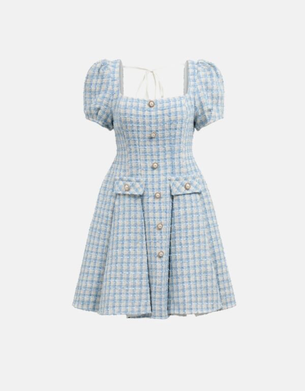 Buttoned Mini Dress - Image 3