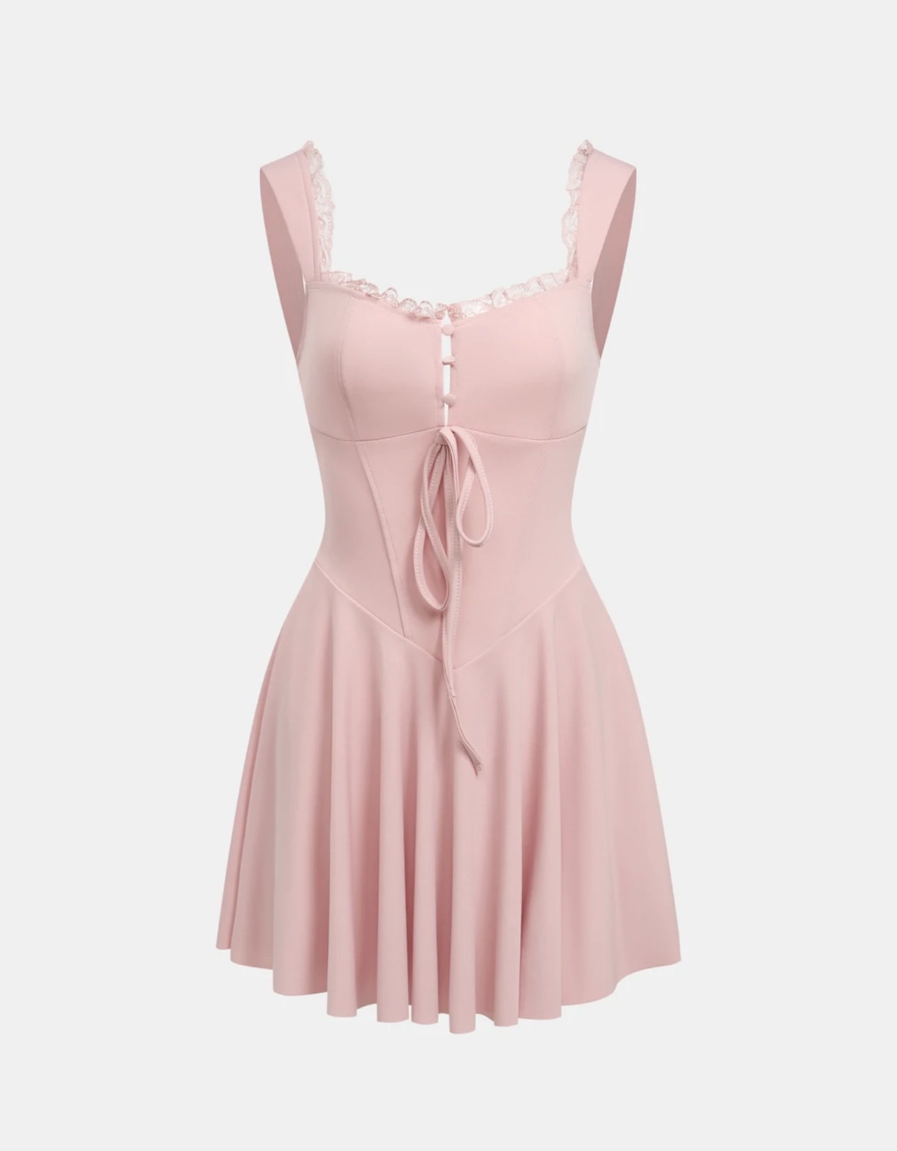 Corset Style Mini Dress - Image 5