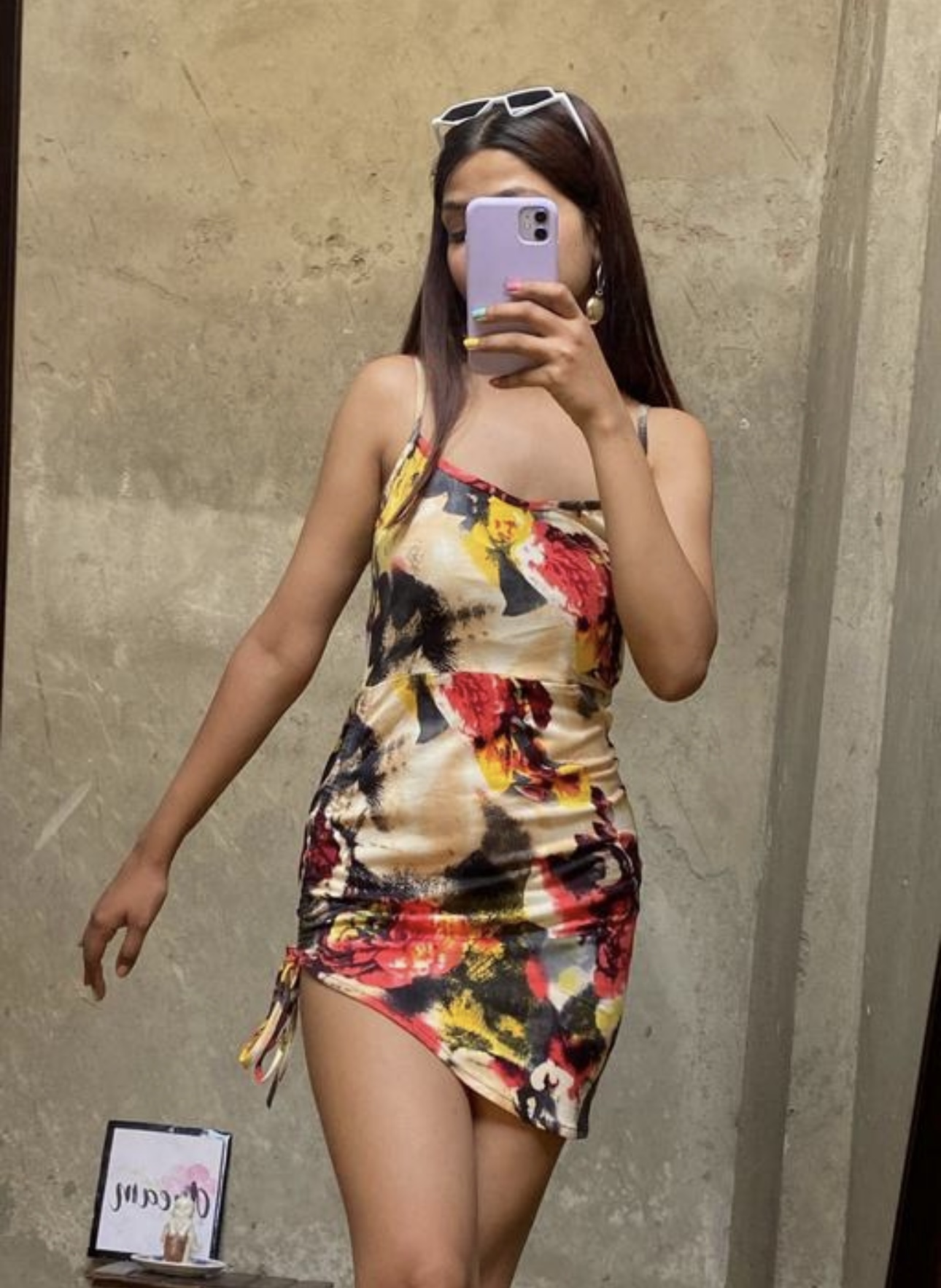 Ruched Mini Dress - Image 8