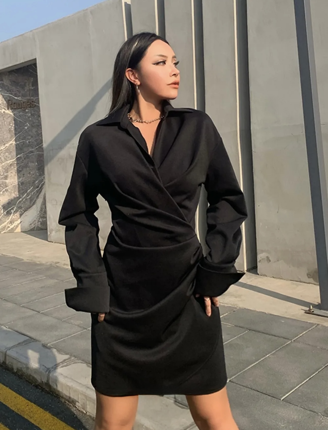 Shirt Dress Mini - Image 1