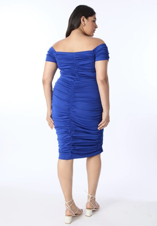 Off Shoulder Midi Dress - Image 8