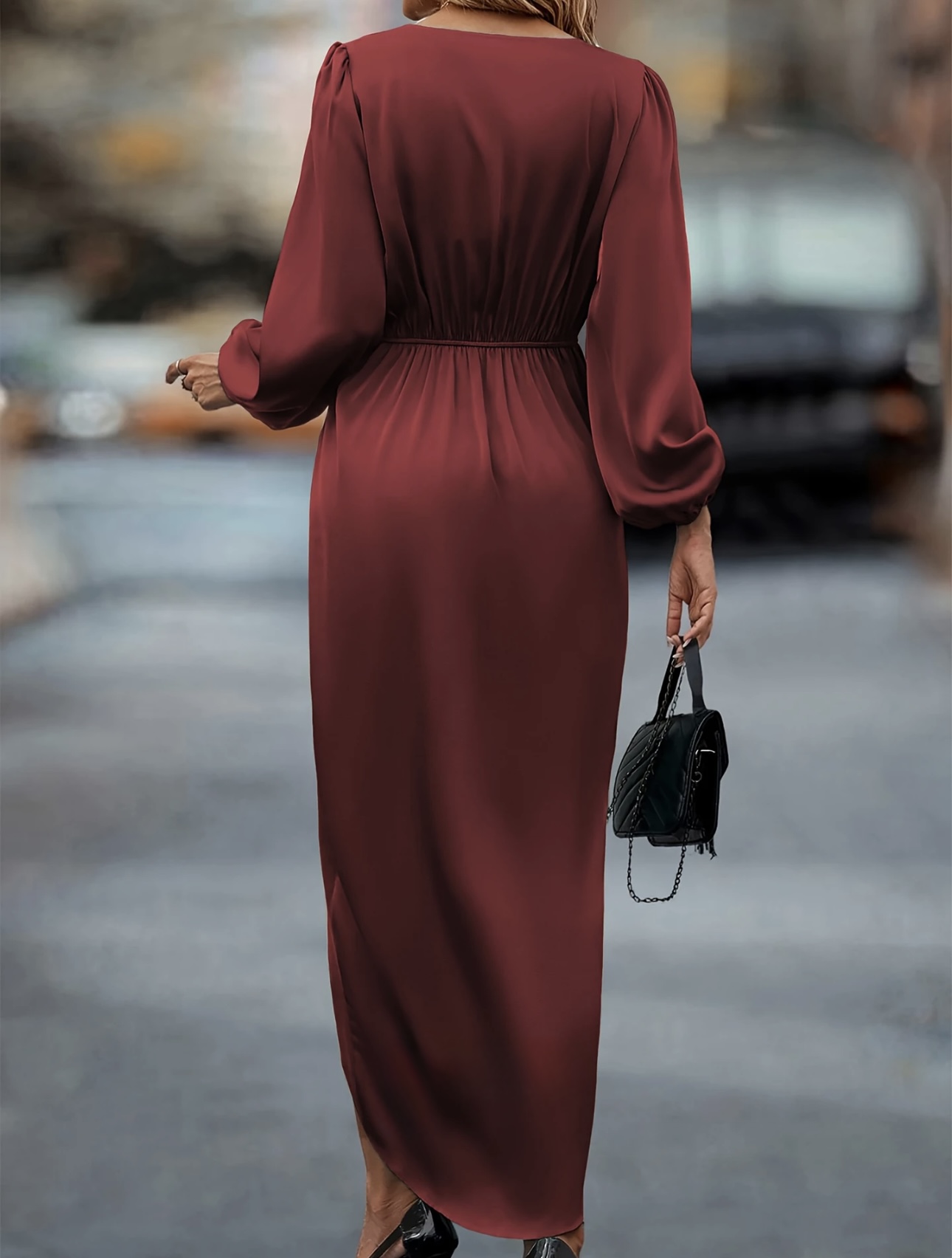 Darted Shirt Midi Dress - Image 8