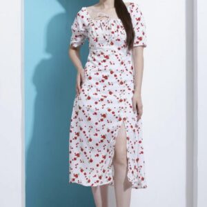 Knee Length - Line Comfy Dress