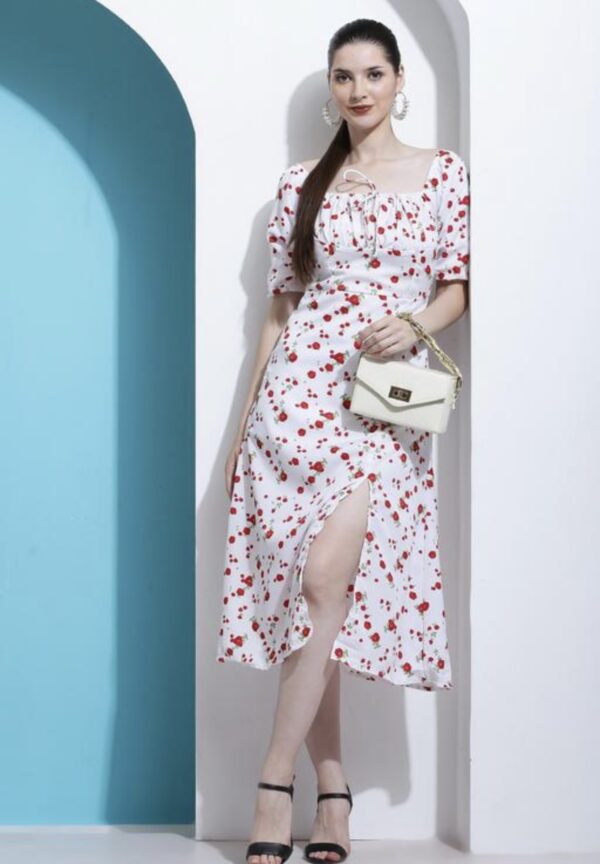 Knee Length - Line Comfy Dress - Image 9