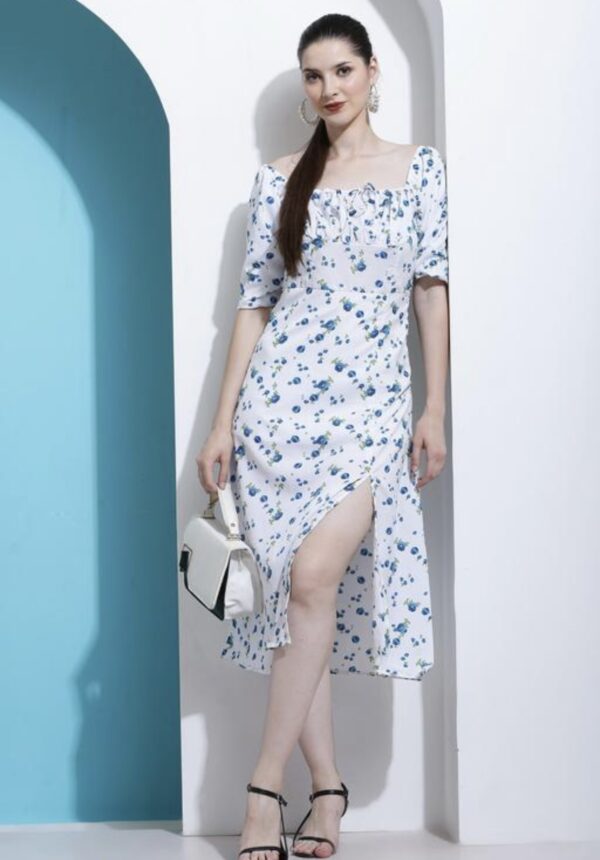 Knee Length - Line Comfy Dress - Image 7