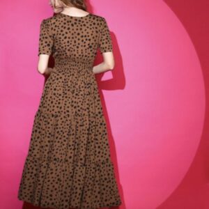 Line Calf Length Dress - Image 5