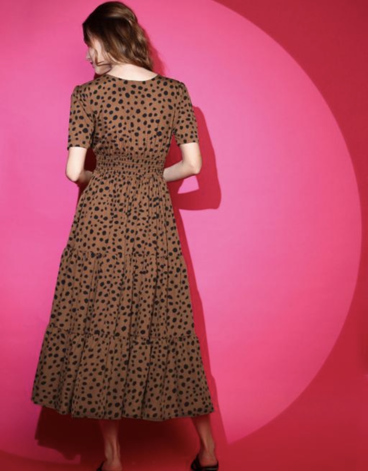 Line Calf Length Dress - Image 5