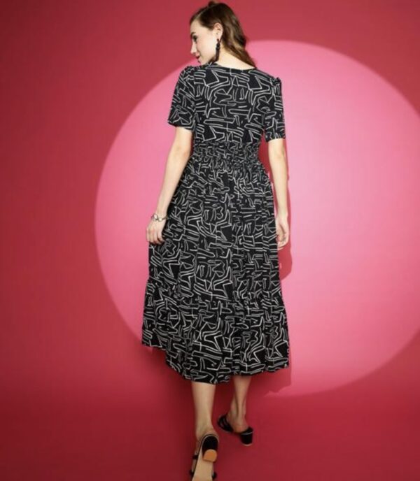 Line Calf Length Dress - Image 2